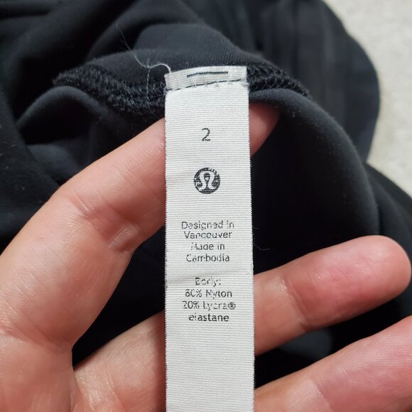 LULULEMON Align Joggers Pants Nulu Hi-Rise Stretch Camo Deep Coal Womens 2 x 29" - Picture 9 of 13